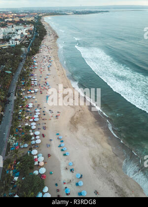 Indonesia, Bali, vista aerea di Padma beach Foto Stock