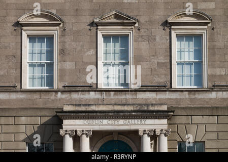 Irlanda, Dublino, Parnell Square, Dublin City Gallery, la Hugh Lane, galleria d'arte esterno Foto Stock