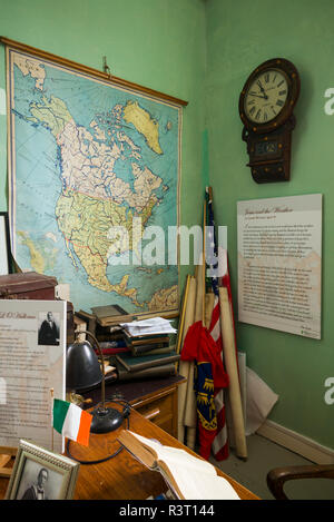 Irlanda, County Limerick, città di Limerick, Frank McCourt Museum, 1930 replica schoolhouse Foto Stock
