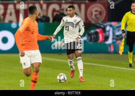 Gelsenkirchen, Germania 18 Novembre 2018 UEFA Nazioni League Germania - Paesi Bassi Serge Gnabry della Germania Foto Stock