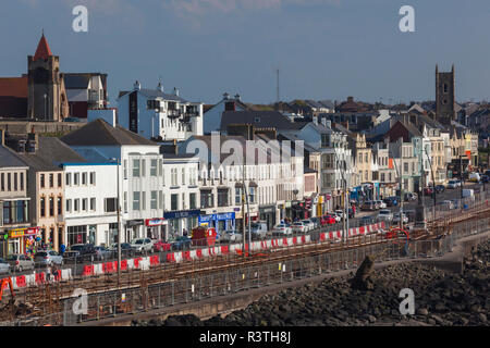 Regno Unito e Irlanda del Nord, nella contea di Londonderry, Portstewart, Harbourfront Foto Stock