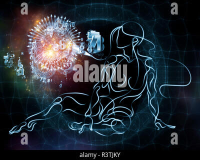 Geometria accidentali Foto Stock