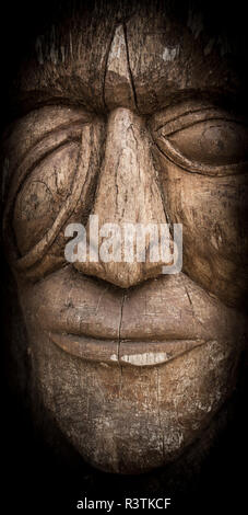 Maschera tribale Foto Stock