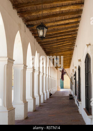 Museo di Archeologia Pio Pablo Diaz. Piccola cittadina di Cachi in Valles Calchaquies Regione, Provincia di Salta. Sud America, Argentina Foto Stock