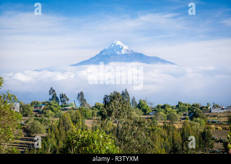 Il vulcano Cotopaxi in Quito Ecuador Foto Stock