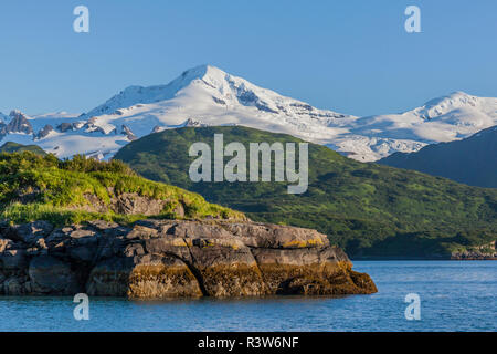 Stati Uniti d'America, Alaska Katmai National Park, Kukak Bay. Scenario in Kukak Bay. Foto Stock