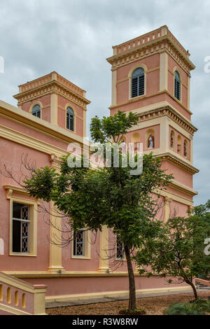 Eglise de Notre Dame des Anges, Pondicherry, Tamil Nadu, India Foto Stock
