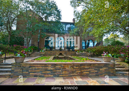 Stati Uniti d'America, Alabama, Mobile, i Bellingrath Gardens e Home, elevazione Est Foto Stock