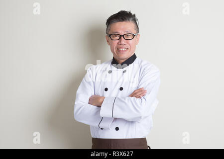 Coppia asiatica chef cinese ritratto Foto Stock