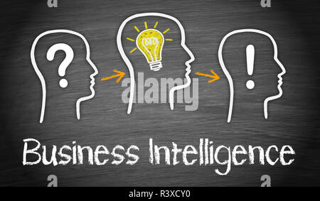 La Business Intelligence Foto Stock