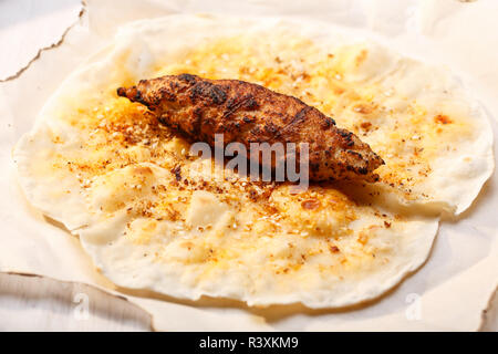 Shish kebab kofte Foto Stock