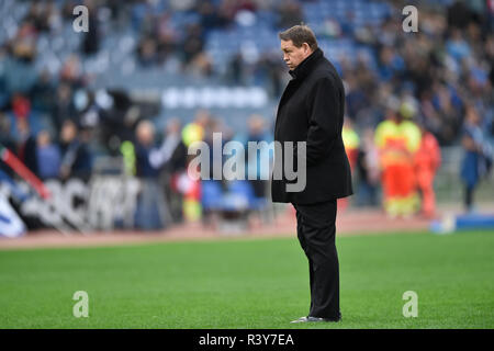 Roma, Italia. 24 Nov 2018. Nuova Zelanda capo allenatore Steve Hansen durante l'autunno 2018 Internazionali match tra Italia e Nuova Zelanda allo Stadio Olimpico di Roma, Italia il 24 novembre 2018. Foto di Giuseppe mafia. Credit: UK Sports Pics Ltd/Alamy Live News Foto Stock