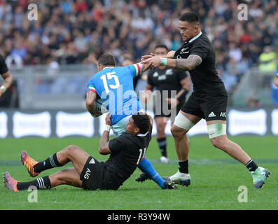 Nuova Zelanda All Blacks v Italia Foto Stock