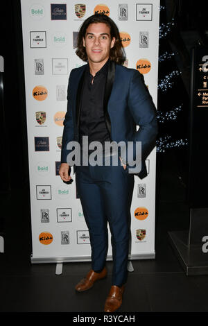 Chris Clark assiste una cena per raccogliere fondi per i bambini, una carità che supporta i bambini disabili, i giovani e le loro famiglie a Riverbank Park Plaza il 24 novembre 2018, Londra, Regno Unito. Credito: Picture Capital/Alamy Live News Foto Stock