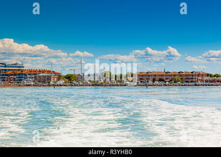 Vista di Grado (Gorizia), Friuli Venezia Giulia, Italia Foto Stock