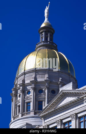 Stati Uniti d'America, Georgia, Atlanta. La cupola del Capitol Building. Foto Stock