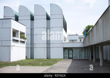 Il Bauhaus Museo Archivio la Scuola di Design di Berlino Germania Foto Stock