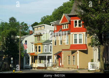 La guida In Jim Thorpe, Pennsylvania, Stati Uniti d'America Foto Stock