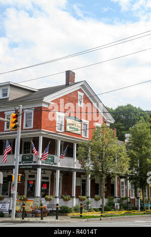 Dimmick Inn, Milford, Pennsylvania, Stati Uniti d'America Foto Stock