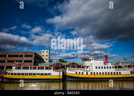 Stati Uniti d'America, Maine, Portland, Casco Bay Ferries Foto Stock