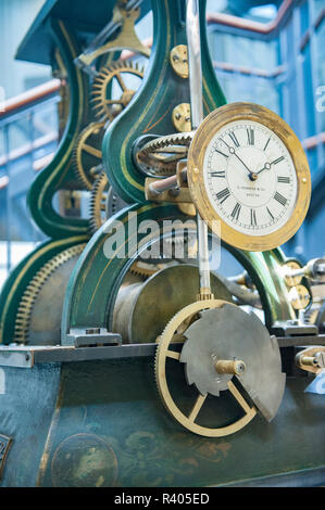 Boston n. 3 sorprendente orologio, Whaling Museum, Nantucket, Massachusetts, STATI UNITI D'AMERICA Foto Stock