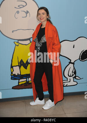 Buona dolore Charlie Brown evento a Londra, Regno Unito dotato di: Lara si inchinano dove: Londra, Regno Unito quando: 24 Ott 2018 Credit: WENN.com Foto Stock