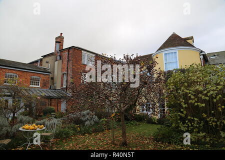 Gainsborough's House Museum, Gainsborough Street, Sudbury, Babergh district, Suffolk, East Anglia, Inghilterra, Gran Bretagna, Regno Unito, Gran Bretagna, Europa Foto Stock