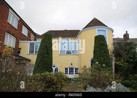 Gainsborough's House Museum, Gainsborough Street, Sudbury, Babergh district, Suffolk, East Anglia, Inghilterra, Gran Bretagna, Regno Unito, Gran Bretagna, Europa Foto Stock