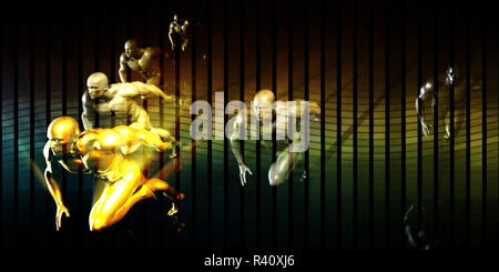 Eventi sportivi Foto Stock