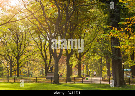 Stati Uniti d'America, la città di New York, Central Park, l'autunno Foto Stock