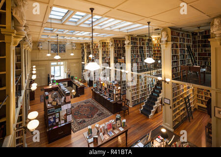 Stati Uniti d'America, Rhode Island, la provvidenza, la Provvidenza Athenaeum, 1836, storica biblioteca privata Foto Stock