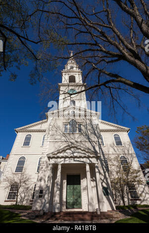 Stati Uniti d'America, Rhode Island, la provvidenza, la prima chiesa battista in America Foto Stock