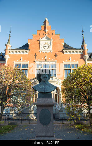 Town House in UmeÃ¥, Svezia Foto Stock