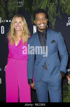 Premiere del film Homecoming dotate: Julia Roberts, Stephan James dove: Los Angeles, California, Stati Uniti quando: 24 Ott 2018 Credit: Apega/WENN.com Foto Stock