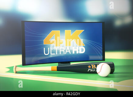 Sport in formato 4K Foto Stock