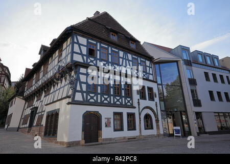 La lutherhaus a Eisenach Foto Stock