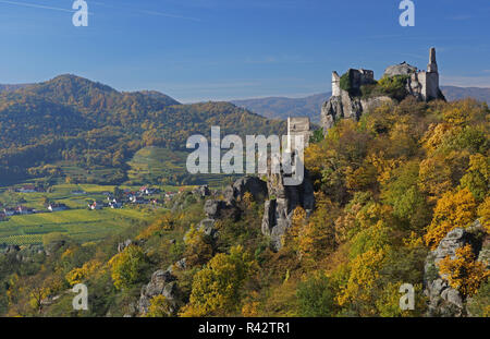 Rovina dÃ¼rnstein - wachau / Austria Foto Stock