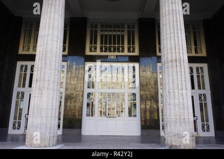 Socialista di edifici monumentali in karl-marx-allee Foto Stock