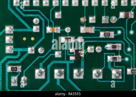 Scheda a circuito elettronico Foto Stock