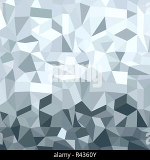 Metallo argento elegante bassa poli sfondo geometrica Foto Stock