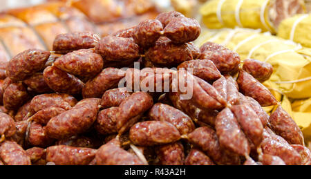 Salsiccia secca Foto Stock