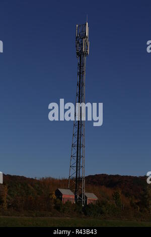 Torre di trasmissione Foto Stock