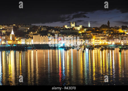 St Peter Port Guernsey Foto Stock