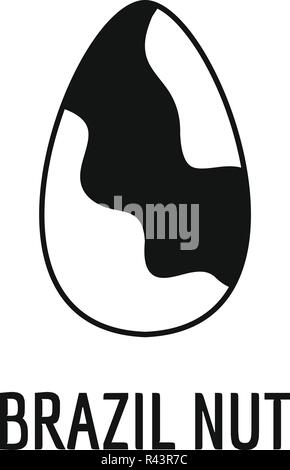 Brasile icona del dado. Semplice illustrazione del Brasile dado icona vettoriali per il web design isolato su sfondo bianco Illustrazione Vettoriale