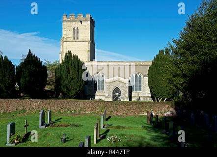 Chiesa di Santa Maria, Pitstone, Buckinghamshire, Inghilterra, Regno Unito Foto Stock