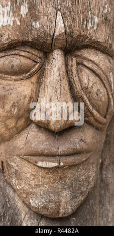 Maschera tribale Foto Stock