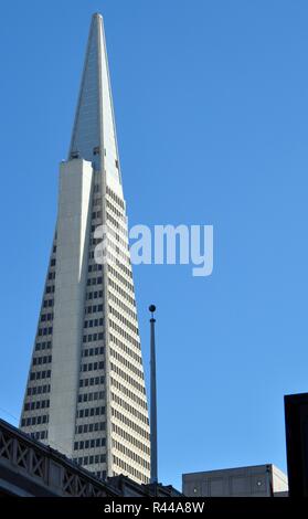 Piramide Transamerica Foto Stock