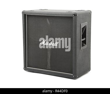 Marshall cabinet per chitarra Foto Stock