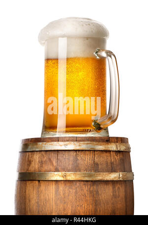 Birra Leggera o Birra Light in botte Foto Stock