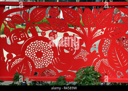Taichung, Cina. 26 Nov, 2018. Taichung, CINA-vari bellissimi fiori può essere visto nel 2018 Taichung mondo Flower Expo nel sud della Cina di Taiwan. Credito: SIPA Asia/ZUMA filo/Alamy Live News Foto Stock